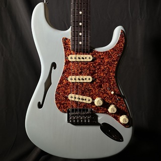 FenderFSR Limited Edition American Professional II Stratocaster Thinline Transparent Daphne Blue【現物写真