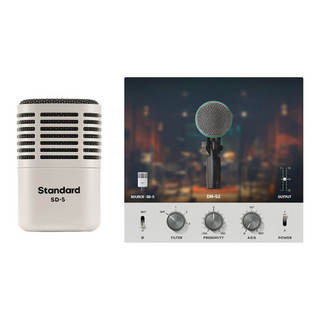 Universal Audio SD-5【Hemisphereマイクモデリングを備えたダイナミックマイク】