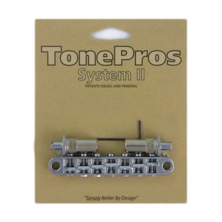 TONE PROS TP7-C 7 String Metric Tuneomatic Large Posts クローム ギター用ブリッジ