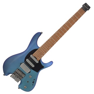 IbanezQ547-BMM Q Series Blue Chameleon Metallic Matte 7弦エレキギター ヘッドレスギター