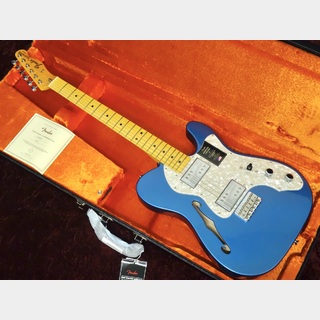 FenderAmerican Vintage II 1972 Telecaster Thinline Lake Placid Blue