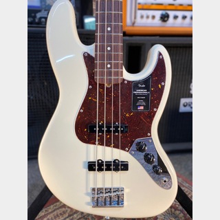 Fender American Professional II Jazz Bass - Olympic White -【4.05kg】【#US043984】