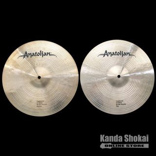 Anatolian Cymbals TRADITIONAL 14"Regular Hi-Hat ※旧ロゴ【WEBSHOP在庫】