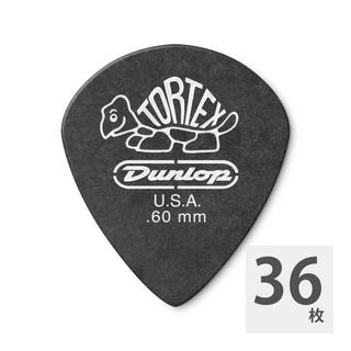 Jim Dunlop482 Tortex Pitch Black Jazz III 0.60mm ギターピック×36枚