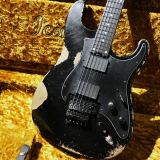 Iconic Guitars【池袋店オーダーモデル】Solana EVO 24 Heavy Aged #0159【3.65Kg】【極杢5Aフレイムネック】