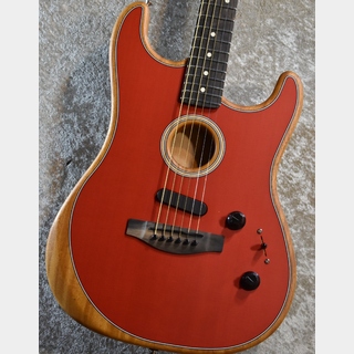 Fender AMERICAN ACOUSTASONIC STRATOCASTER Dakota Red #US219542A【2.51kg】