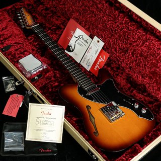 Fender Limited Edition Suona Telecaster Thinline Ebony Violin Burst 限定モデル[重量:3.07kg]【池袋店】