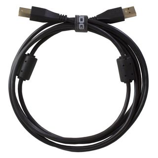UDGUltimate Audio Cable USB 2.0 A-B Black Straight USBケーブル 1m ストレート オーディオケーブルU95001BL