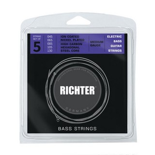 Richter Straps＃1808 Electric Bass 5String set [45-130/Medium Gauge]
