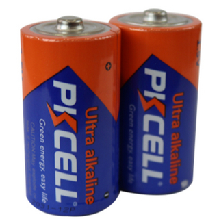 PKCELL BATTERYLR14 1.5V C2 単2アルカリ乾電池 2個パック