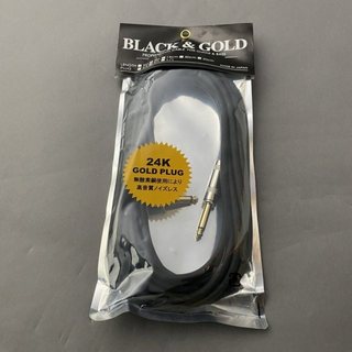 BLACK&GOLD5mSL[ギターケーブル/ギターシールド]【G-CLUB渋谷web】