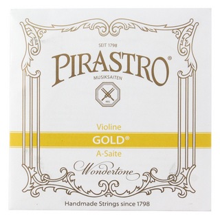 Pirastro Gold 215221 A線 ガット・アルミニウム巻き バイオリン弦