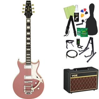 Aria Pro II 212-MK2 エレキギター 初心者14点セット【VOXアンプ付き】 CDPK セミソリッドギター