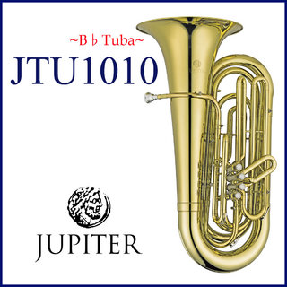 JUPITERJTU-1010 ジュピター Tuba JTU1110 チューバ ピストン ラッカー仕上げ B♭ 【WEBSHOP】