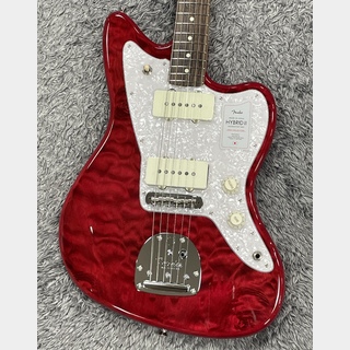 Fender2024 Collection Made in Japan Hybrid II Jazzmaster Quilt Red Beryl / Rosewood【限定モデル】
