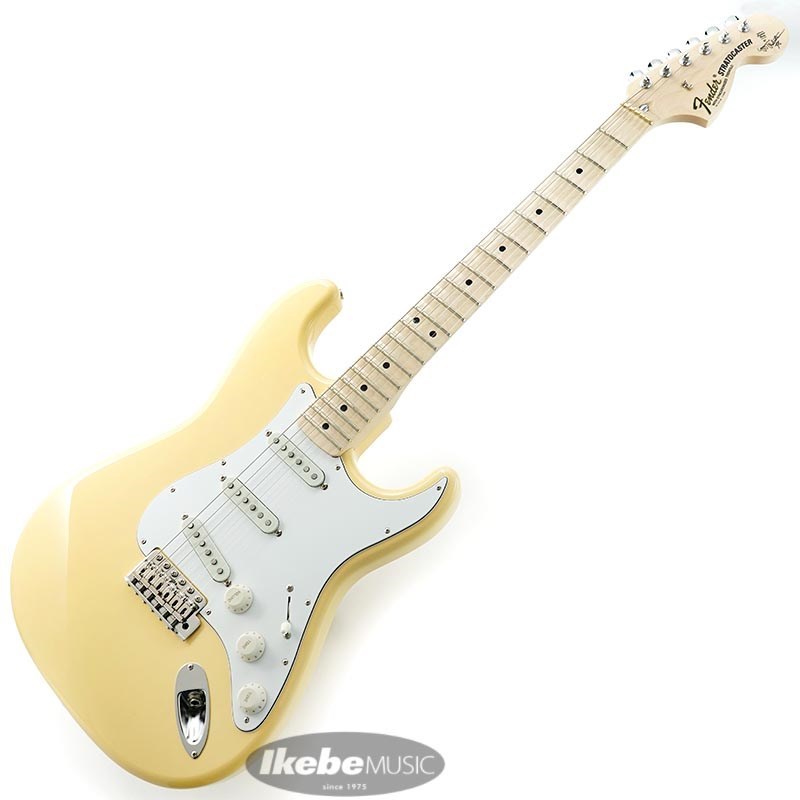 Fender Yngwie Malmsteen Stratocaster (Yellow White)（新品）【楽器検索デジマート】