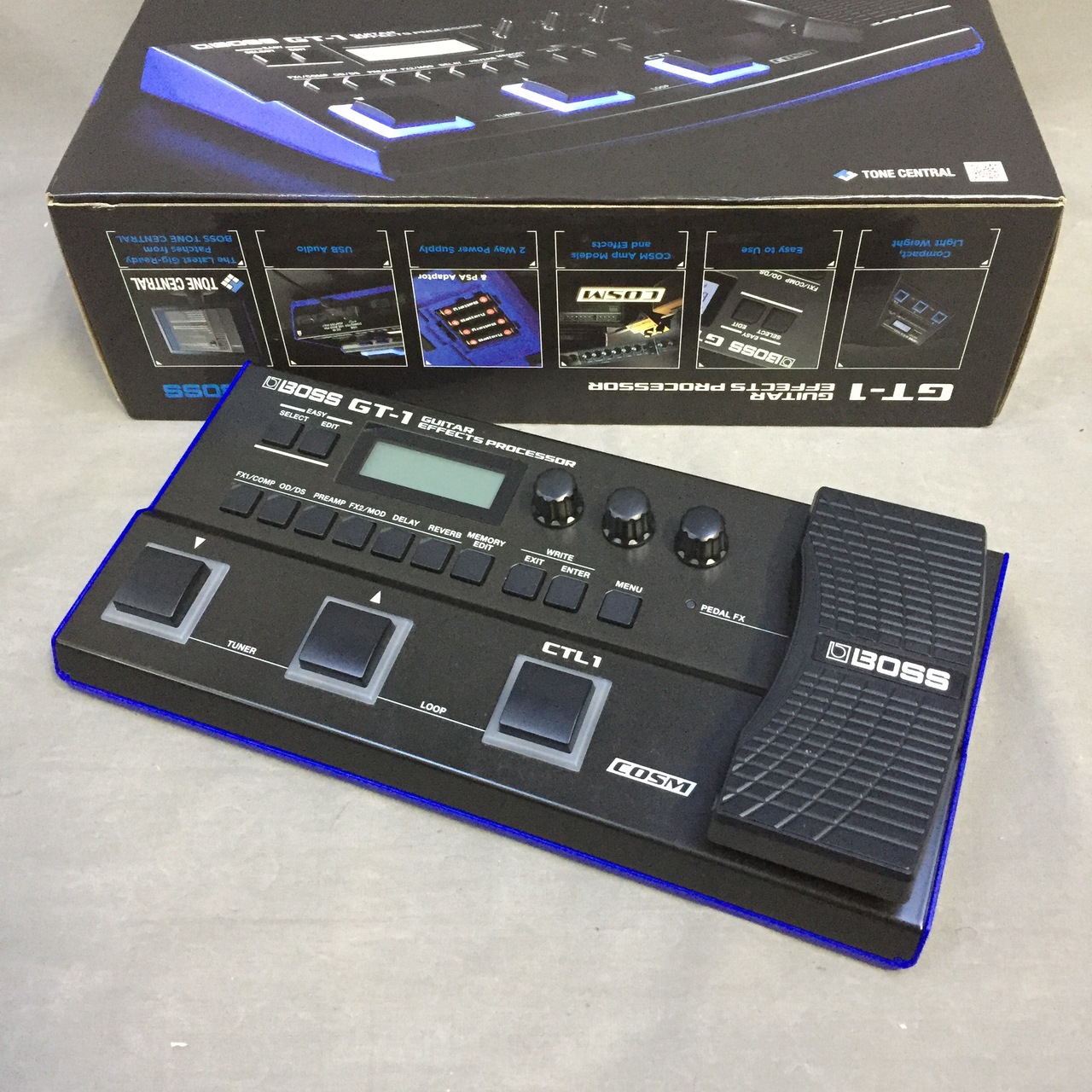 BOSS GT-1 箱、電源、説明書付-