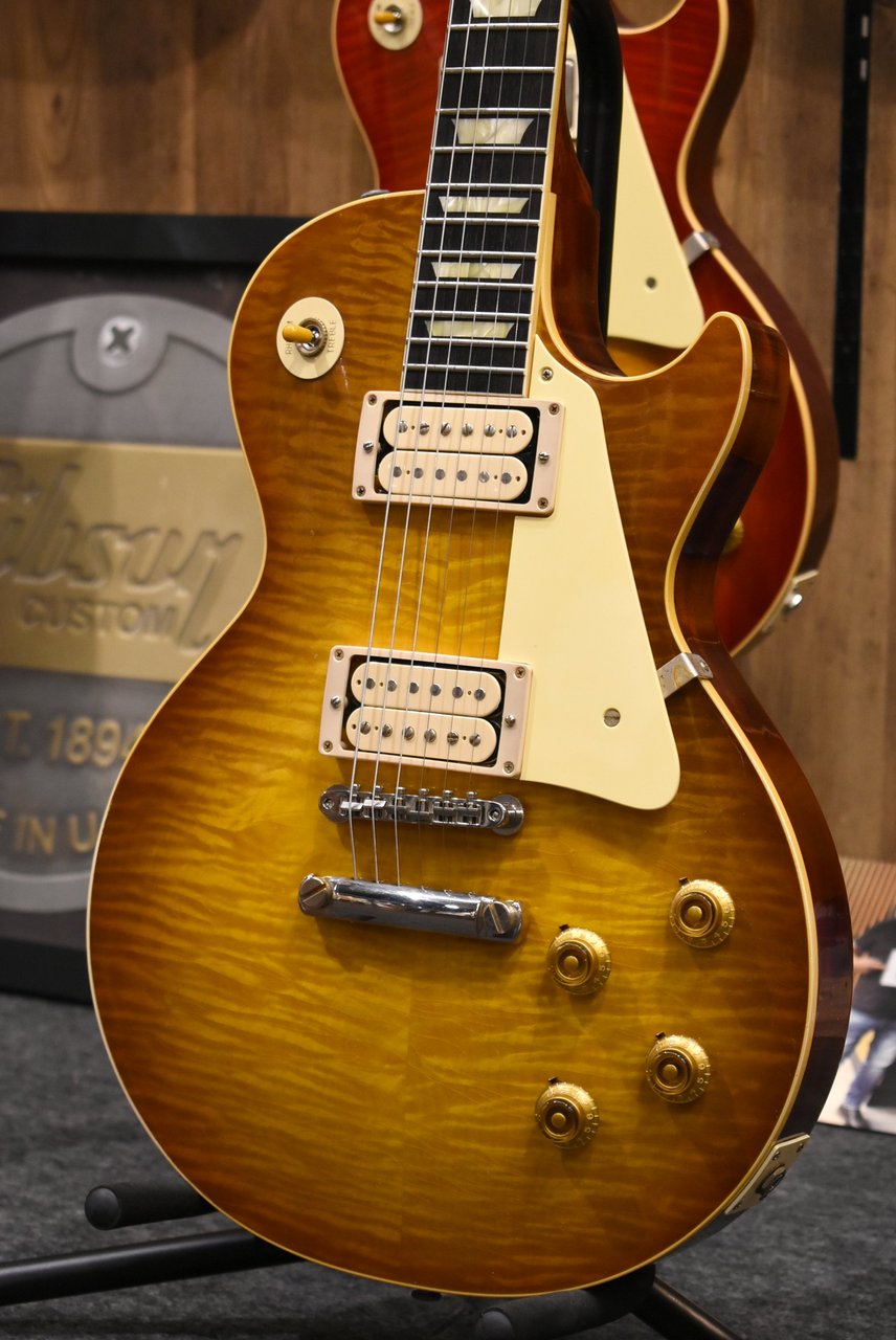 gibson 1959 ヒスコレ　キラートップ　極美品 Gibson Custom Shop M.Lab 1959 Les Paul Standard R-TOP L.Aged Dark