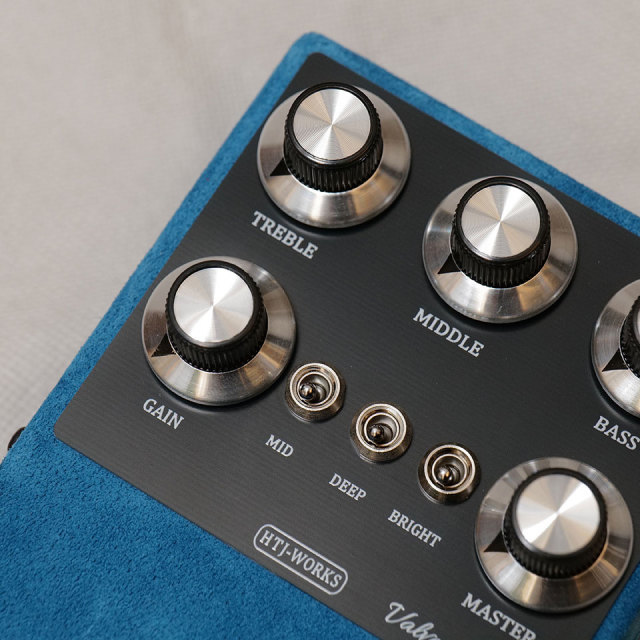 HTJ-WORKS Valve Crystal 12AX7 Tube Preamp Black Top Dark Blue