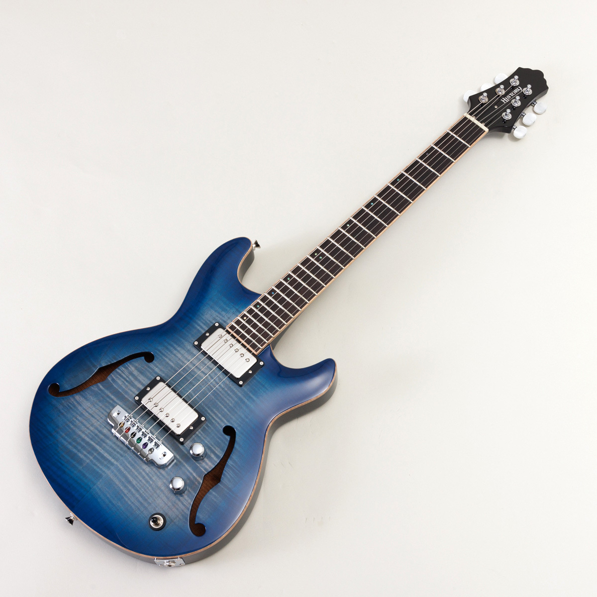 HISTORY HFF-Advanced TBB フルアコ エレキギター トランスルーセント HISTORY HFF-Advanced TBB フルアコ エレキギター トランスルーセント