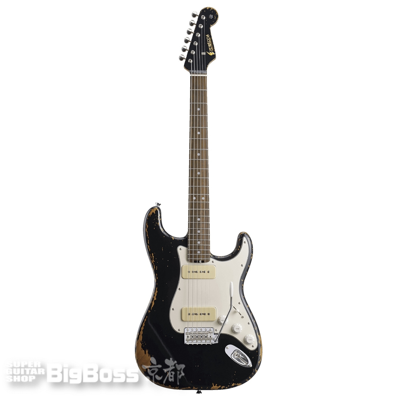 EDWARDS E-SE-S.K.I.N. / Distressed Black（新品/送料無料