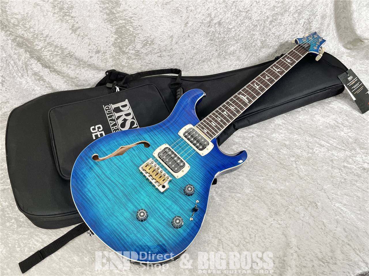 Paul Reed Smith(PRS) SE Custom 24 Semi-Hollow Piezo (Lake Blue