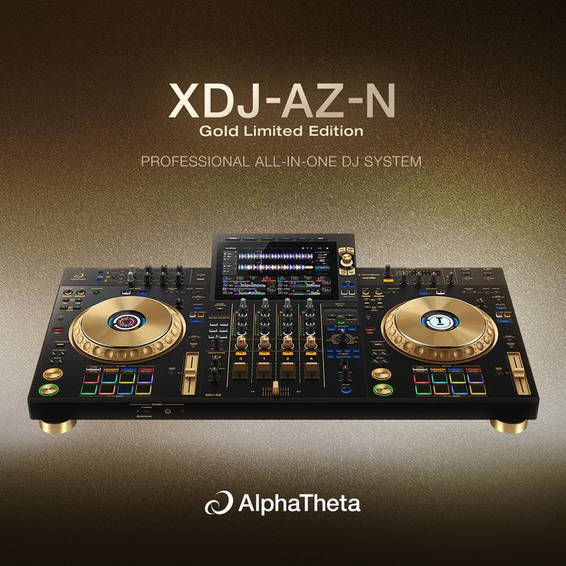 AlphaTheta XDJ-AZ-N 【予約商品 / 7月29日発売予定】【台数限定 GOLD