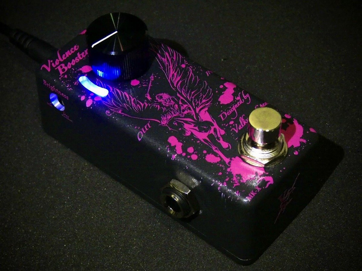 Violence Booster ベースエフェクター ユーザーレビュー – Valkyrie Spear