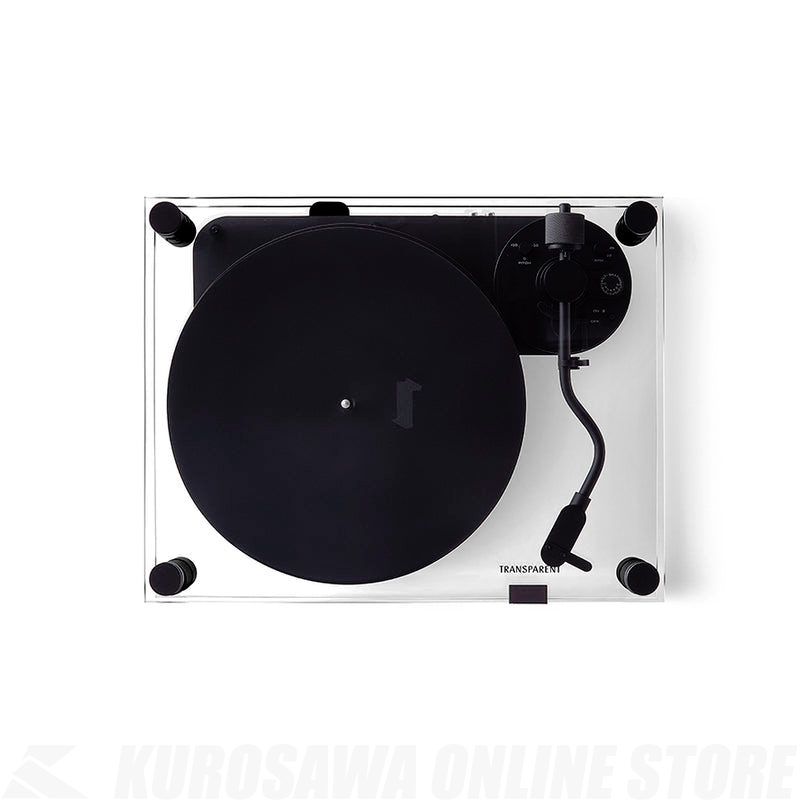 TRANSPARENT Turntable ブラック [ターンテーブル
