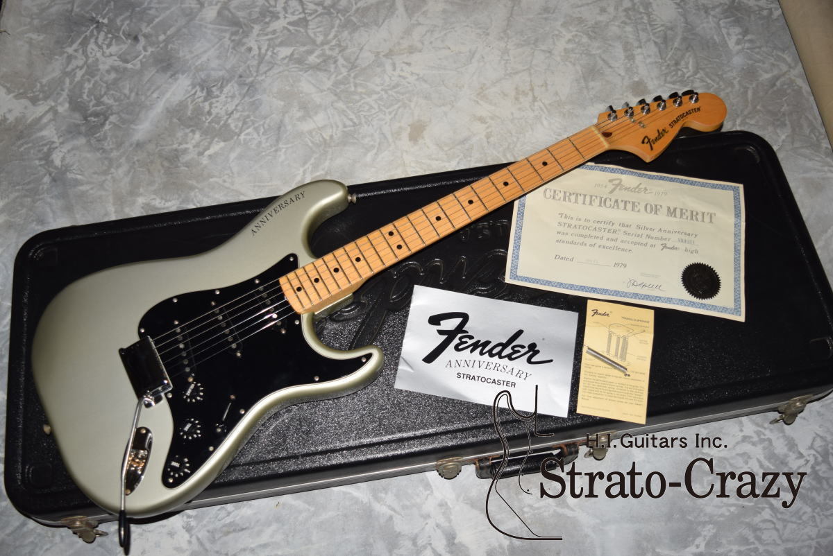 ■■ ストラトキャスター作りません？？ Fender '79 25th Anniversary Stratocaster Silver/Maple neck