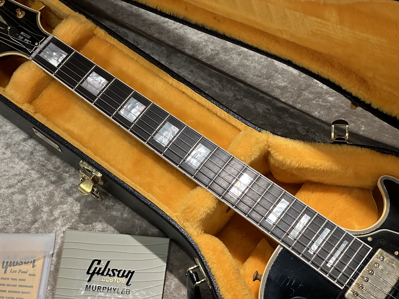 Gibson Custom Shop Murphy Lab 1968 Les Paul Custom Reissue 