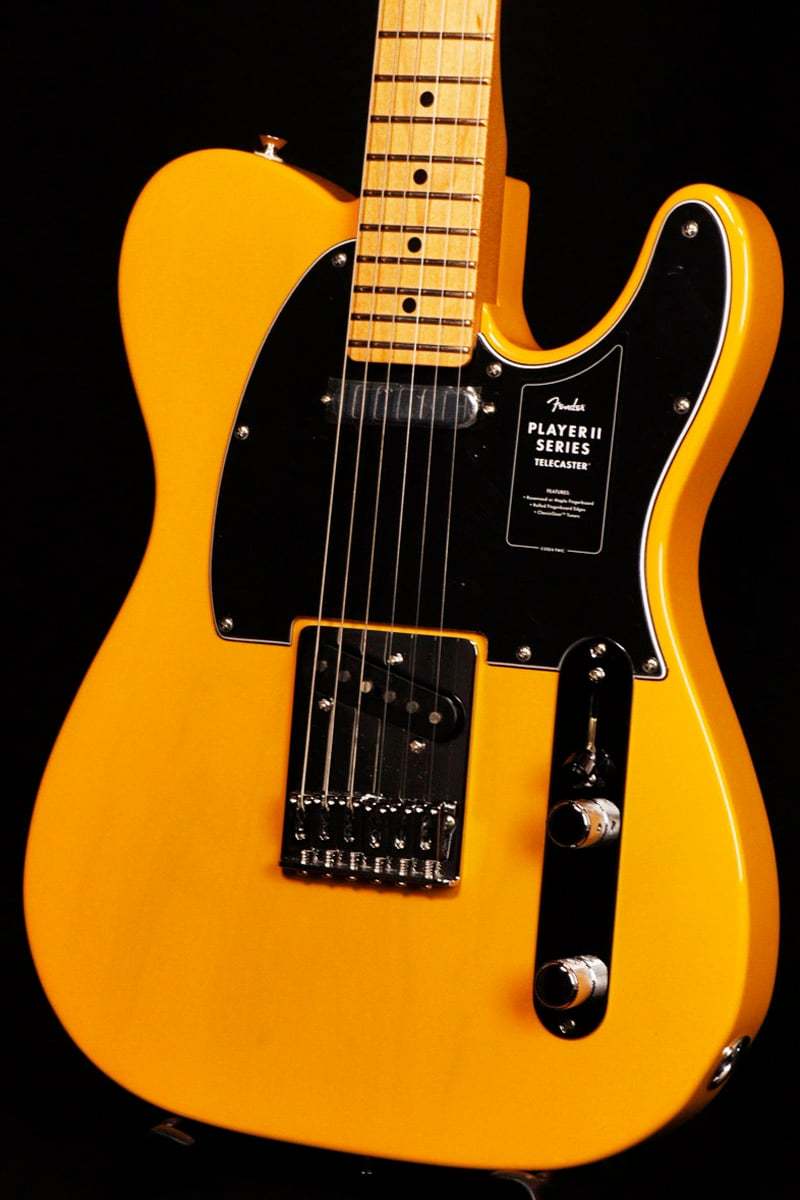 Fender Player II Telecaster Maple Butterscotch Blonde Chambered