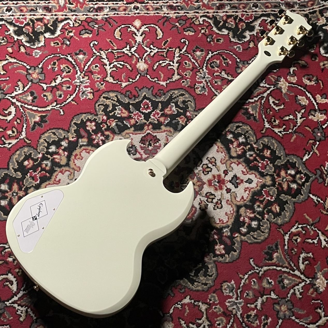 Epiphone 1963 Les Paul SG Custom with Maestro Vibrola Classic