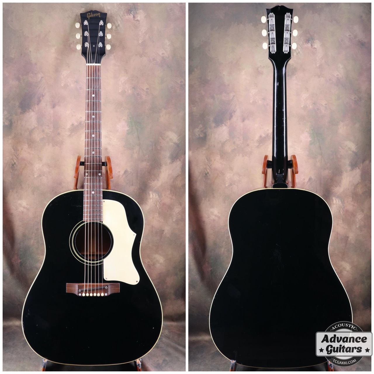 Gibson 1968年製 J-45 Ebony Black（ビンテージ）【楽器検索デジマート】