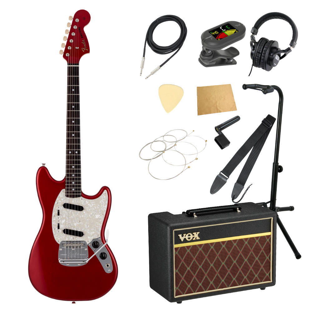 Fender Made in Japan Traditional 70s Mustang RW CAR エレキギター
