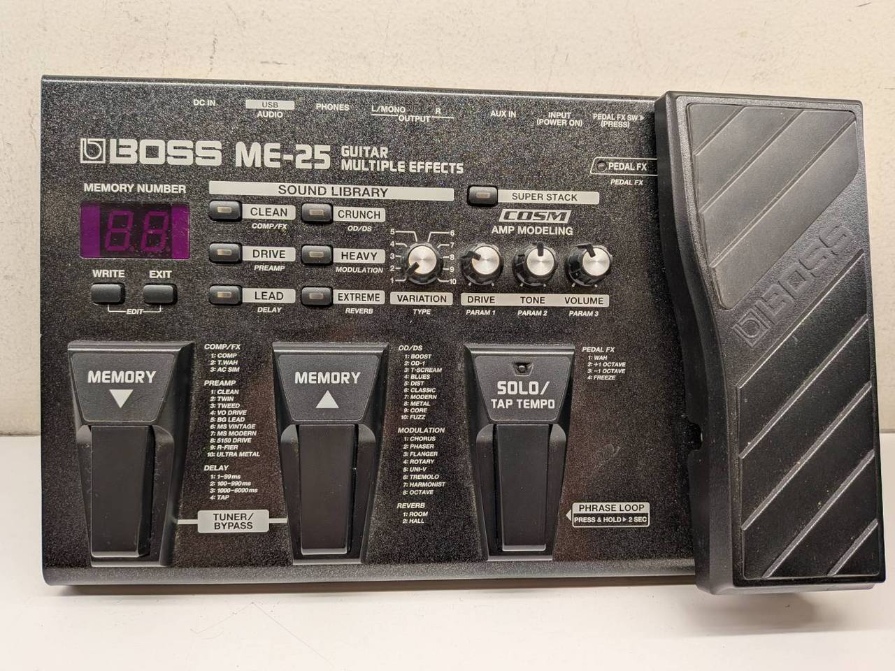 BOSS ME-25（中古）【楽器検索デジマート】