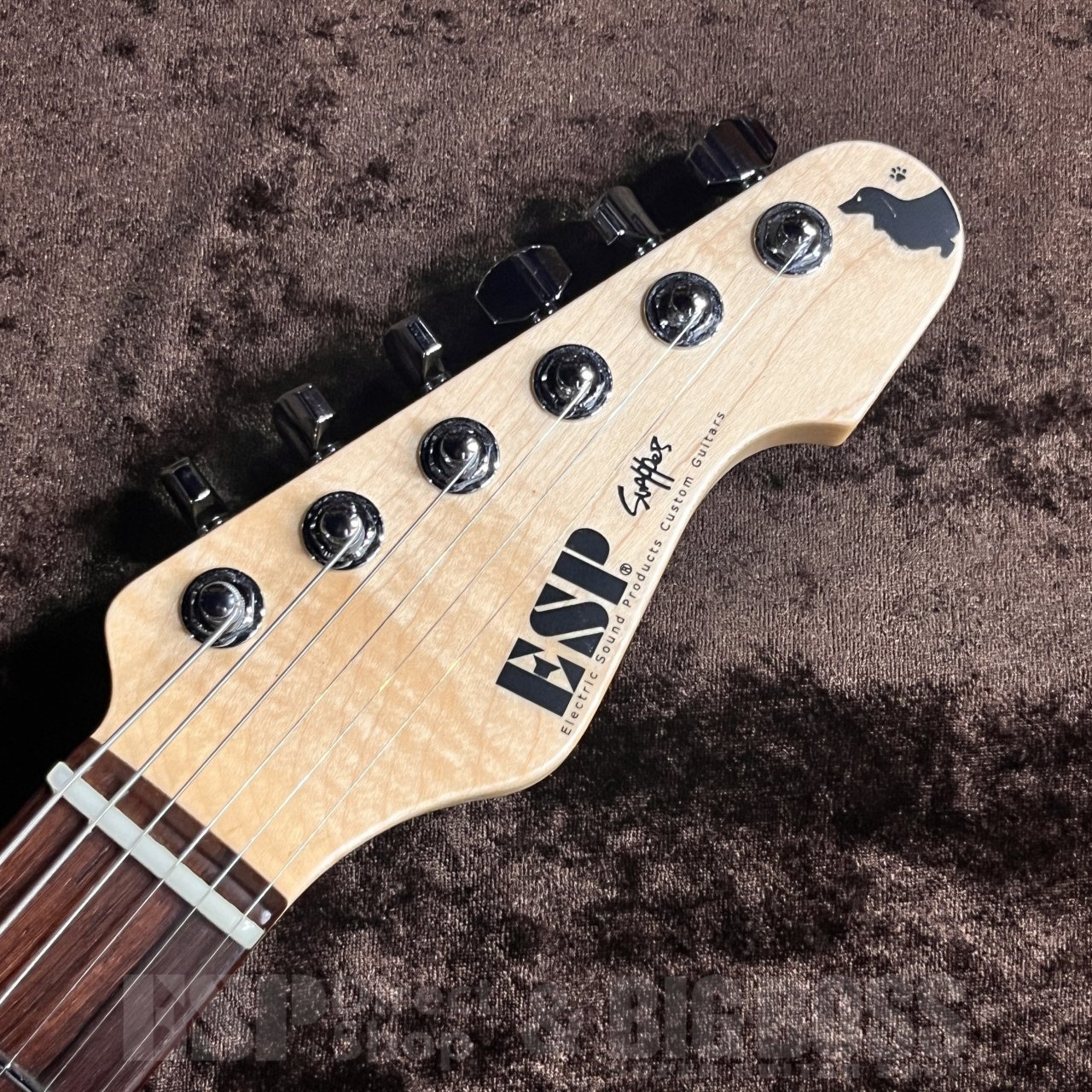 ESP Custom Order Snapper Korina Body 【Silver】（中古/送料