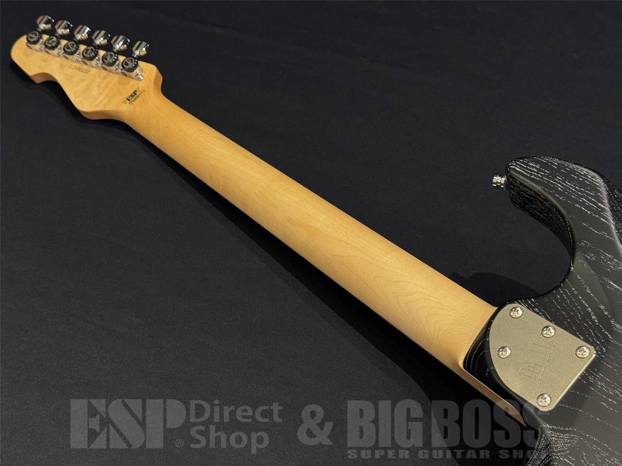 ESP SNAPPER-AS / Black w/White Filler 2025仕様（新品/送料無料