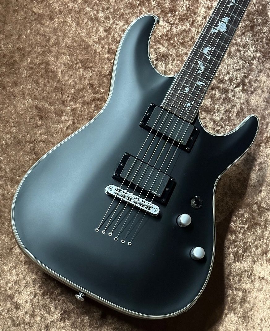 SCHECTER DAMIEN PLATINUM-6 -SBK (Satin Black)-（新品/送料無料