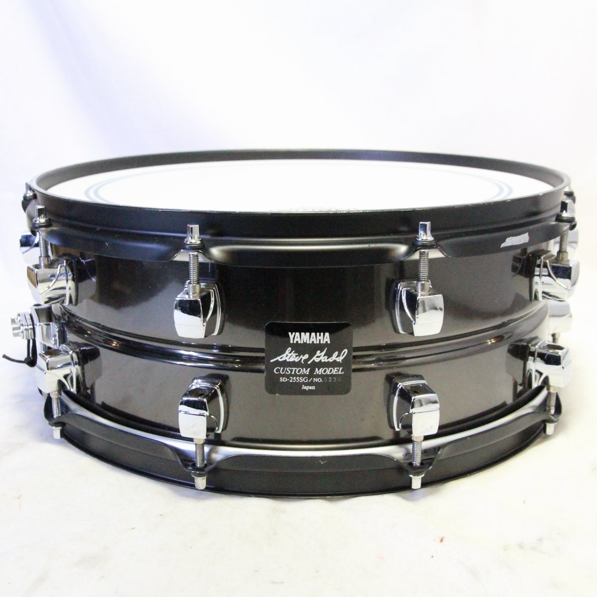 YAMAHA SD-255SG Steve gadd Signature Steel Snare 14×5.5