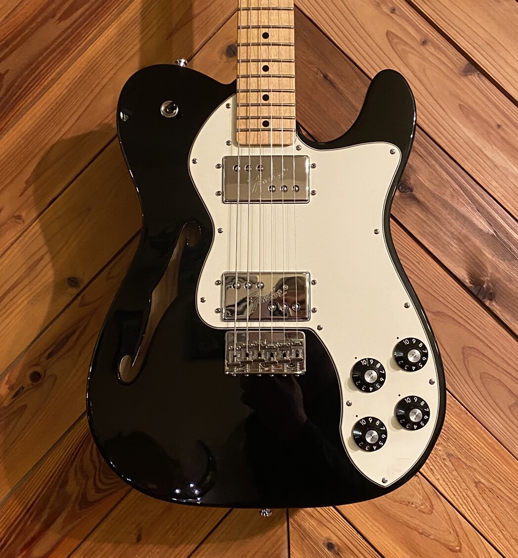 Fender Telecaser Thinline Deluxe 中古品 Fender Modern Player Telecaster Thinline Deluxe - Black
