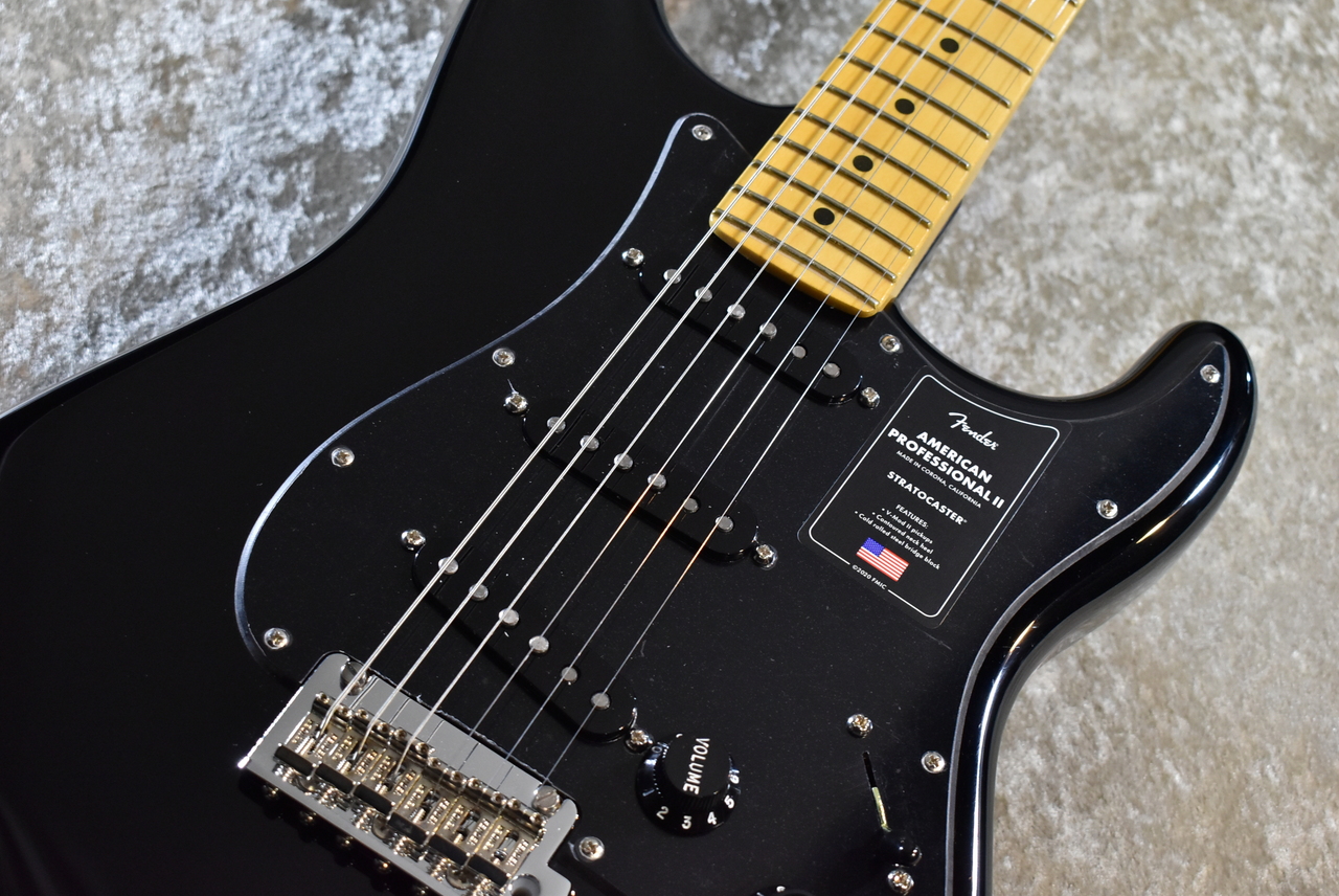 Fender AMERICAN PROFESSIONAL II STRATOCASTER MOD Black