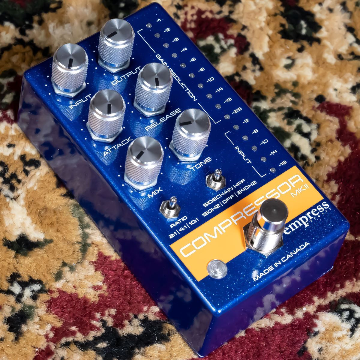 Empress Effects Compressor MKII Blue コンパクトエフェクター