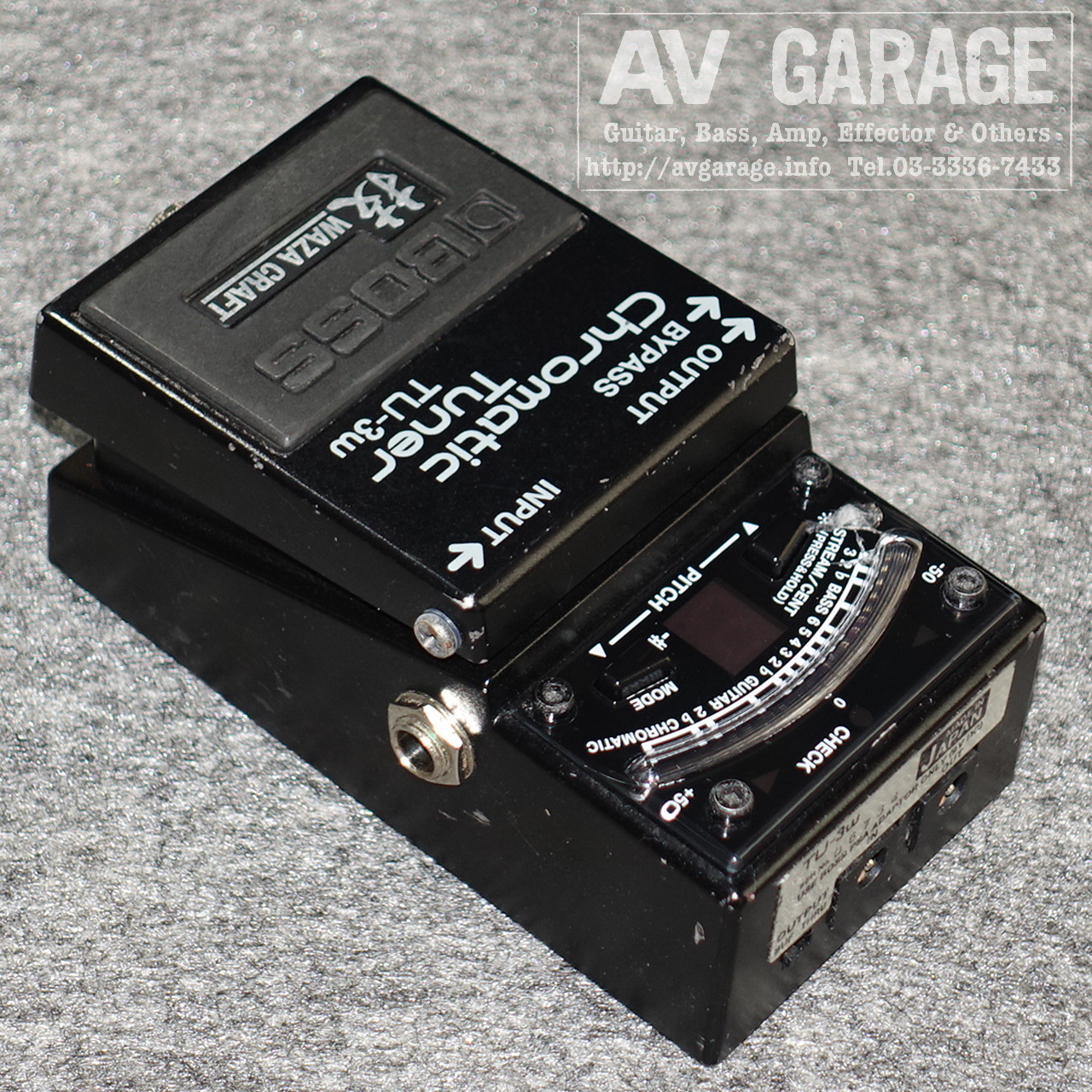 BOSS TU-3W CHROMATIC TUNER（中古）【楽器検索デジマート】
