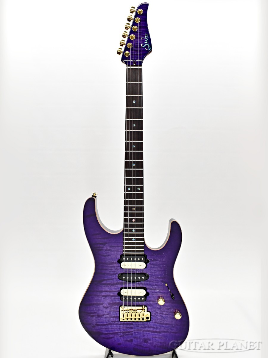 Suhr Rufus Reloaded - Purple限定カラー Suhr Rufus Reloaded