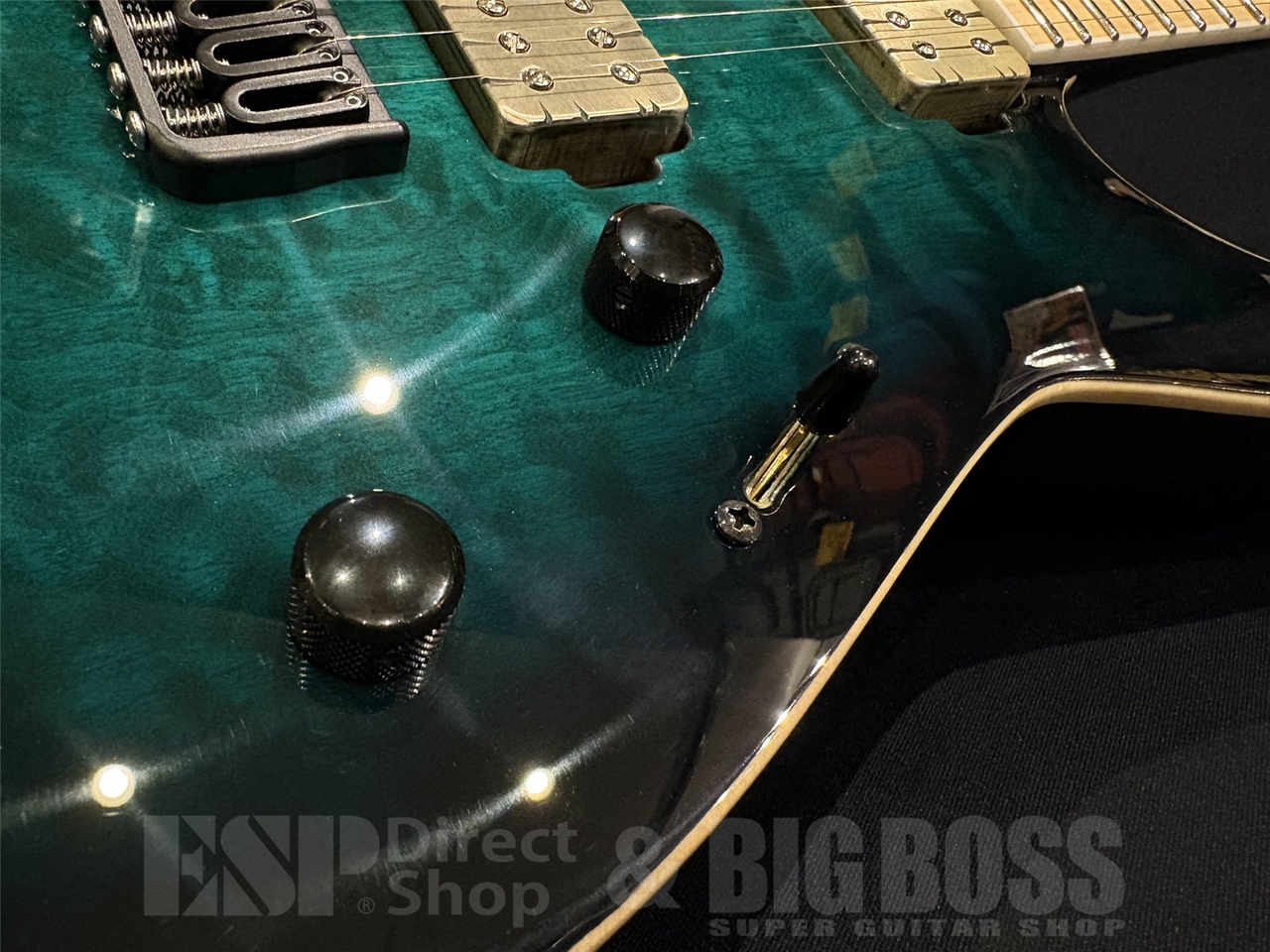 E-II M-II NT HS QM / Black Turquoise Burst（新品/送料無料）【楽器