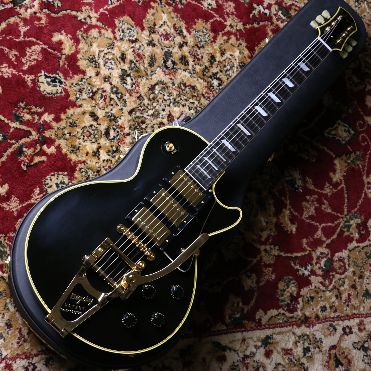 Bizen Works BURNED 57 Custom 3PU Bigsby Black【サウンドメッセ出展モデル】【ビグスビー 】（新品/送料無料）【楽器検索デジマート】