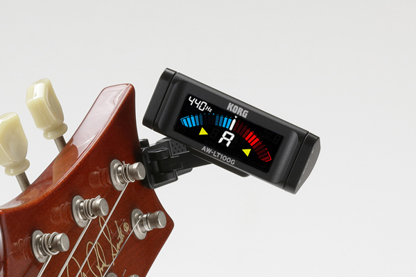 KORG AW-LT100G CLIP-ON TUNER【ギター用クリップチューナー】【同梱