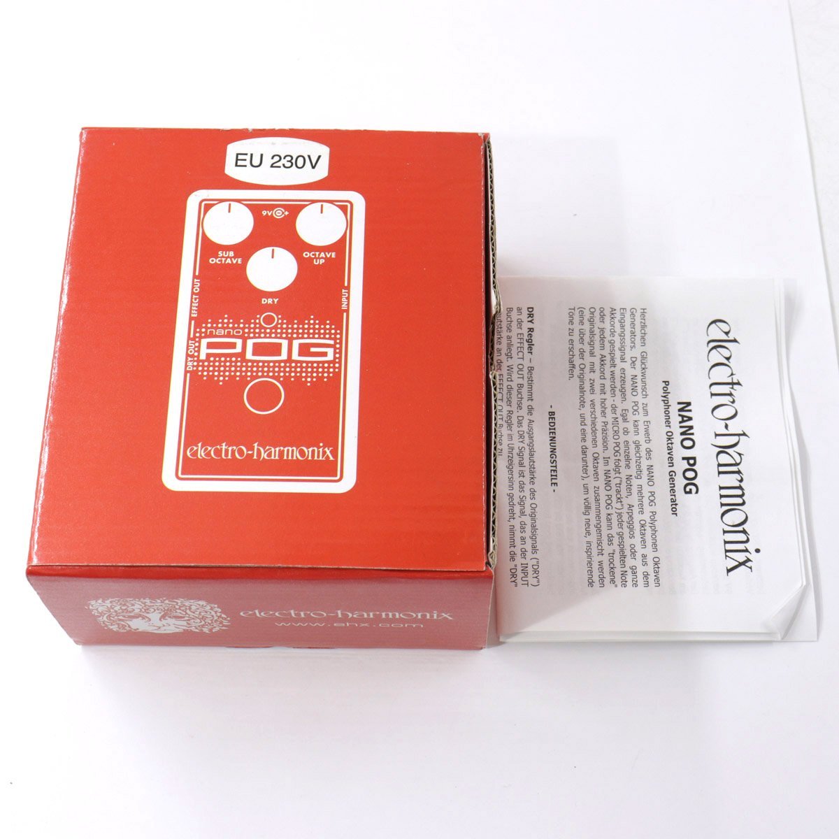 【Macさん専用】electro-harmonix nano POG (箱付き) Electro Harmonix nano POG エレクトロハーモニックス 【 梅田