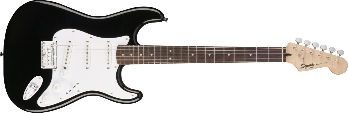 Squier by Fender Bullet Stratocaster HT Laurel Fingerboard Black 